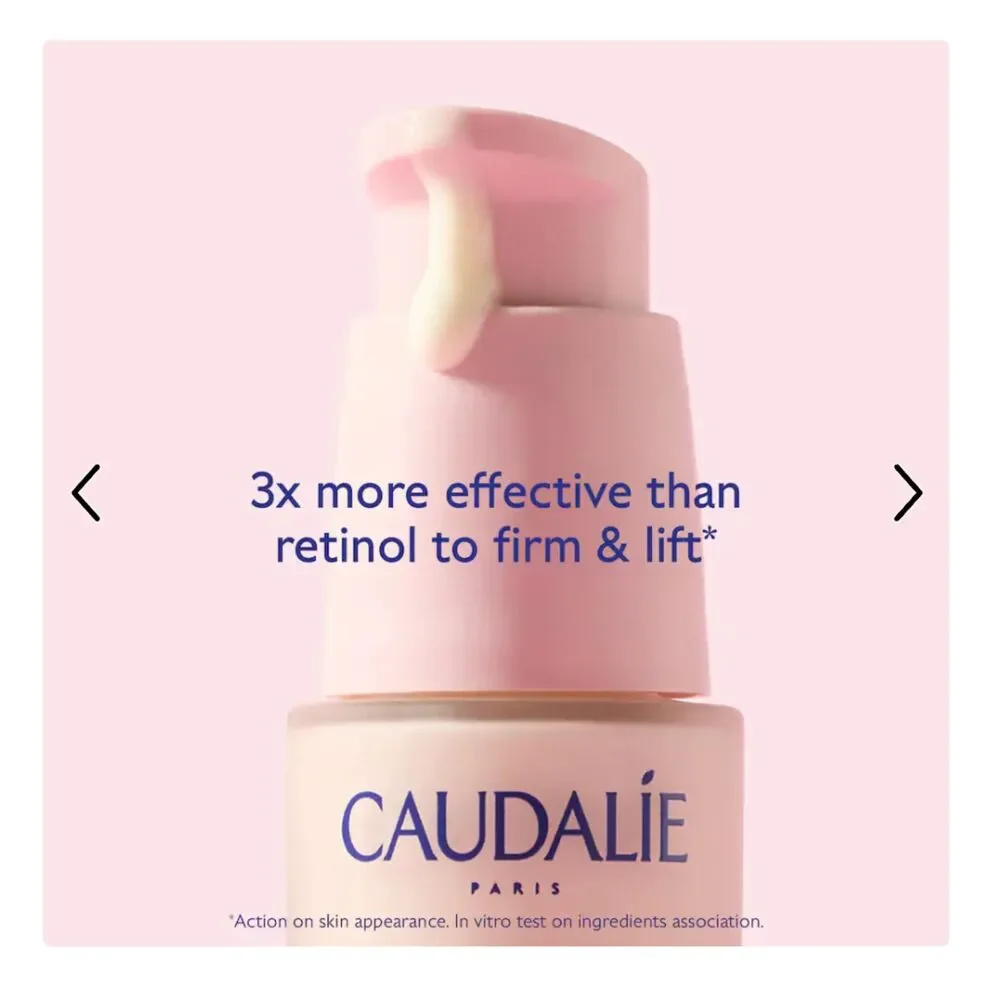 Caudalie Resveratrol Lift Instant Firming Refillable Retinol Alternative Serum